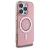 Guess GUHMP16LPFTDTEP iPhone 16 Pro 6.3 różowy/pink hardcase IML Rhinestones MagSafe
